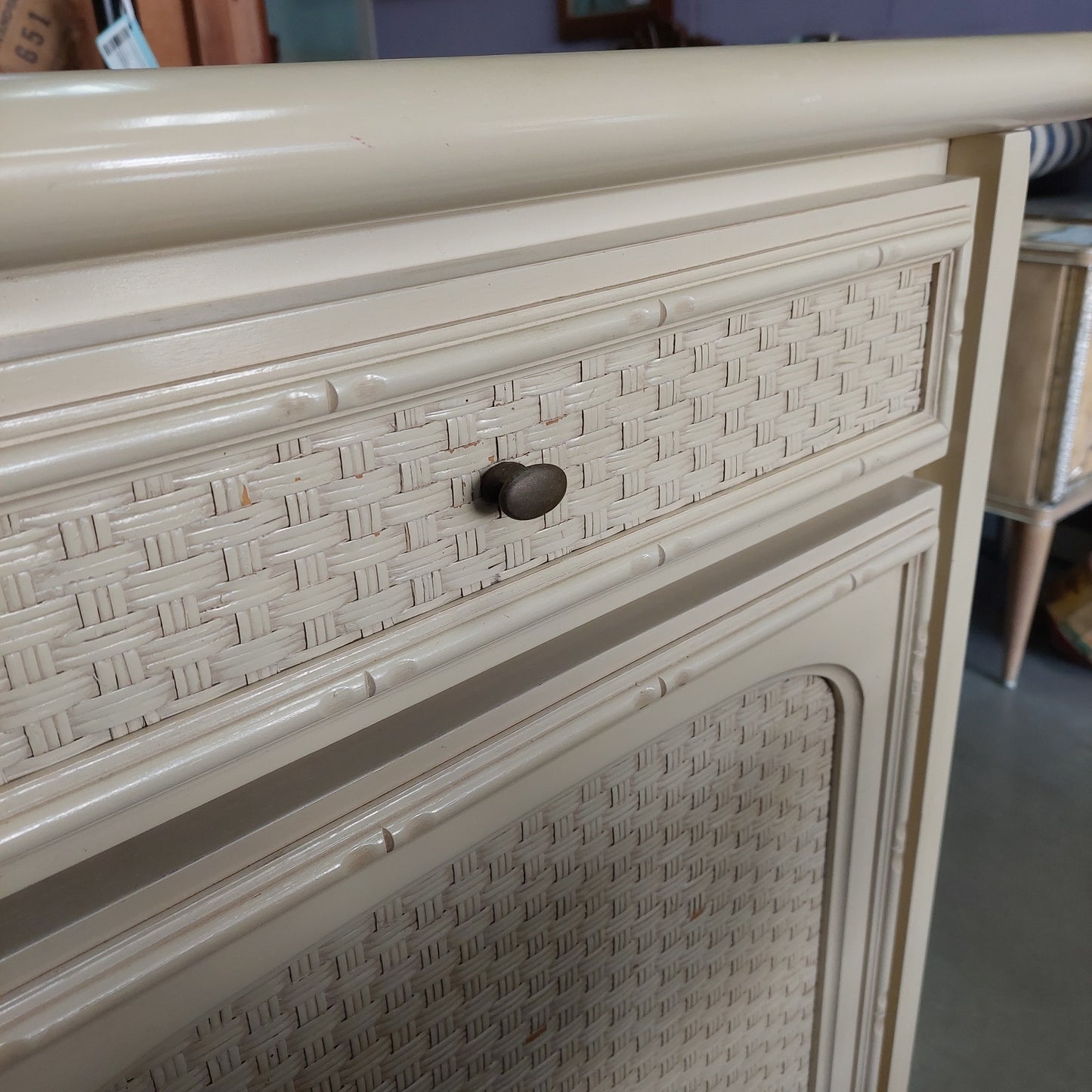 Sparecchiatavola Legno/rattan