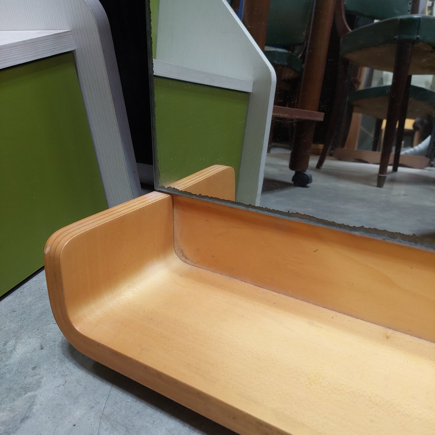 Specchio* Bagno Acero 5/l Cm90x14x80h
