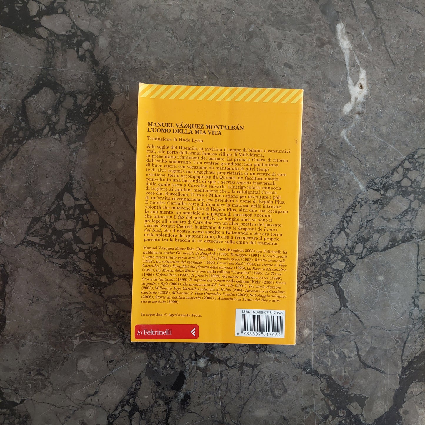 L/l'uomo Della Mia Vita - Manuel Vázquez Montalbán