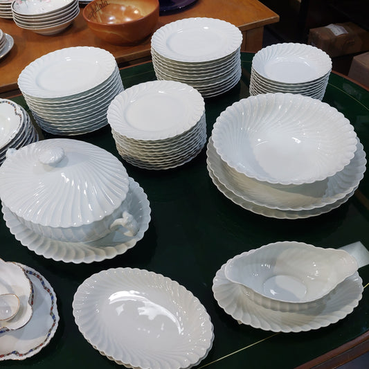 Servizio Piatti Porcellana* Bianca Haviland France Limoges