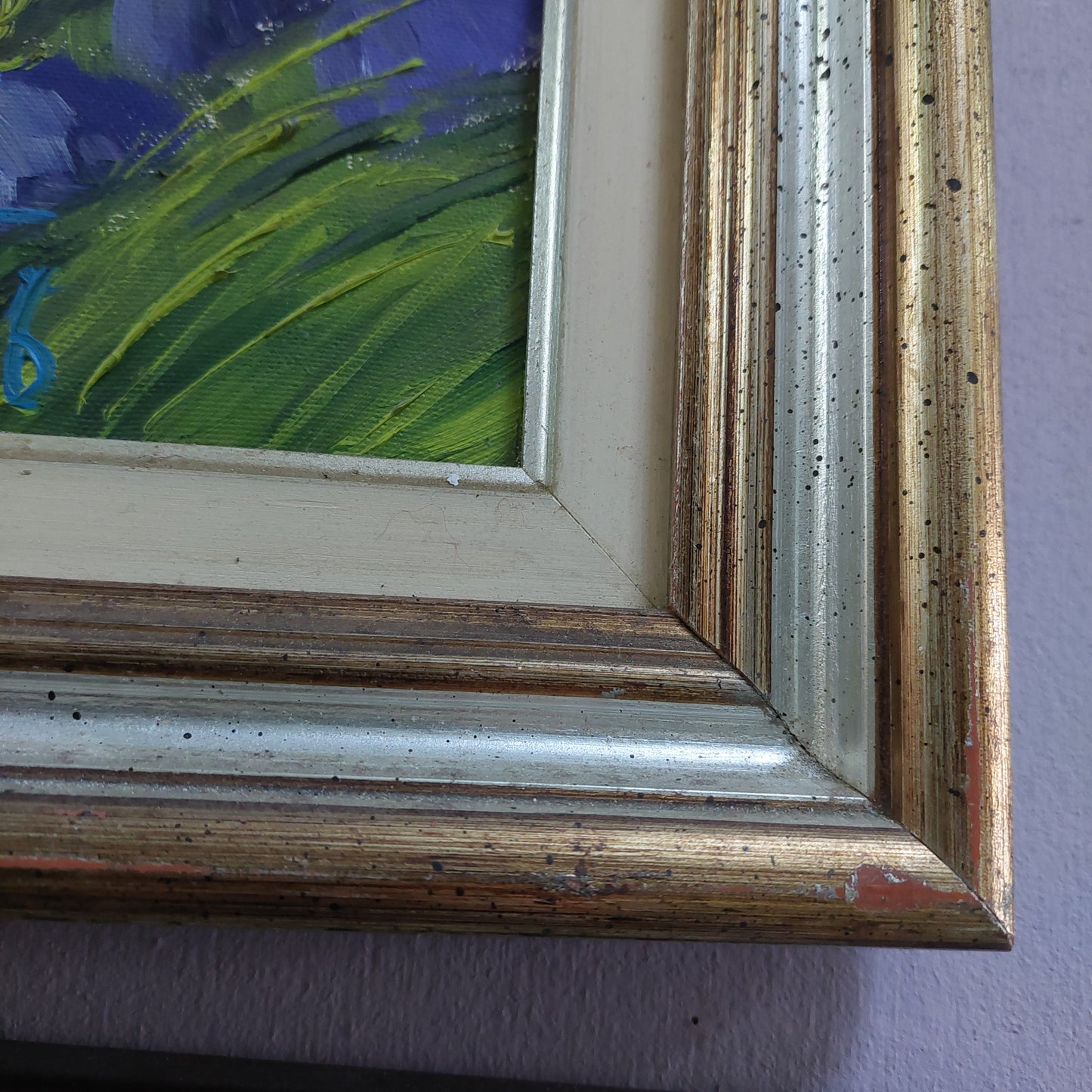 Q/"romanticismo" Di Fely Eula Cm42,5x52,5