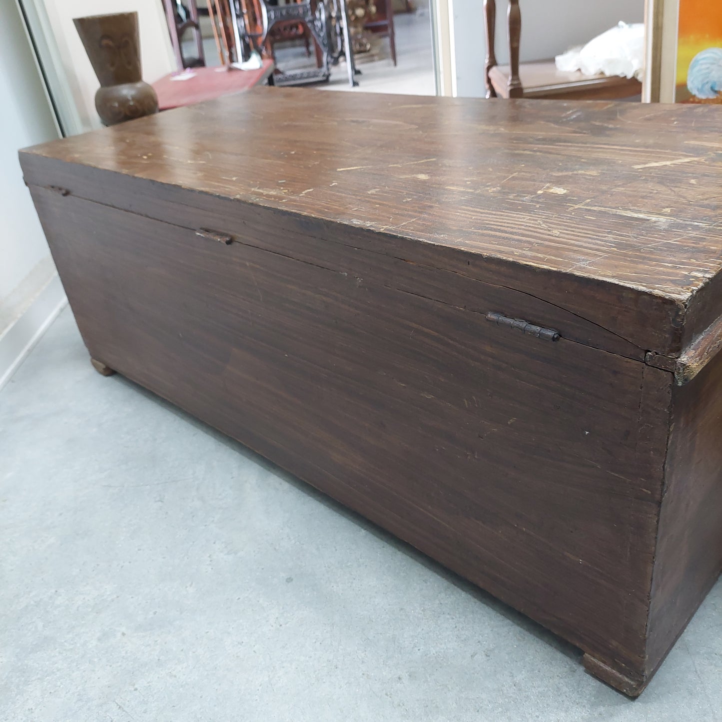 Cassapanca Legno Primi '900