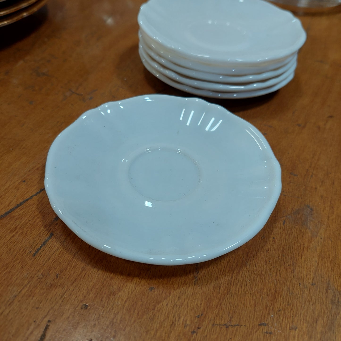 Set/6 Piattini Caffè Vetro Arcopal