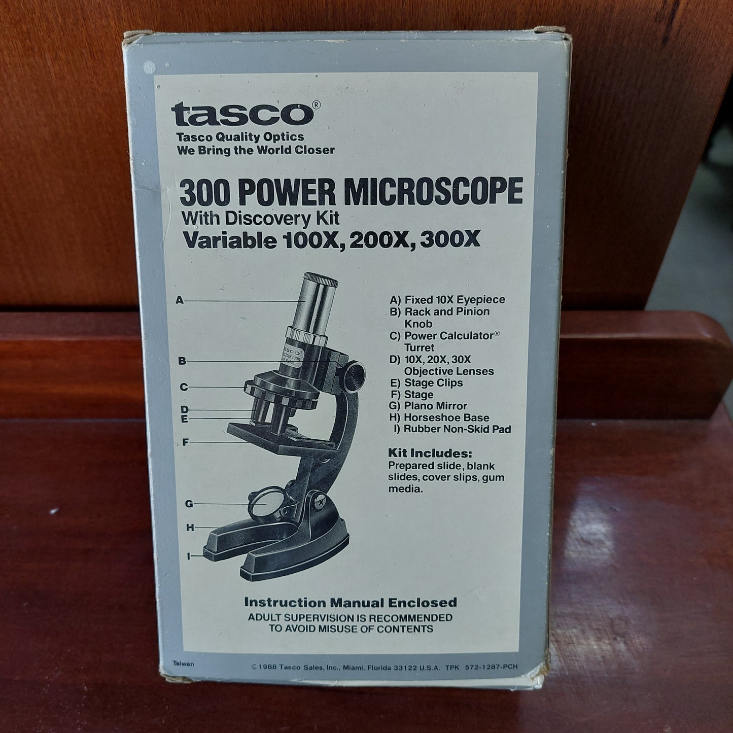 Tasco 300 Power Microscopio