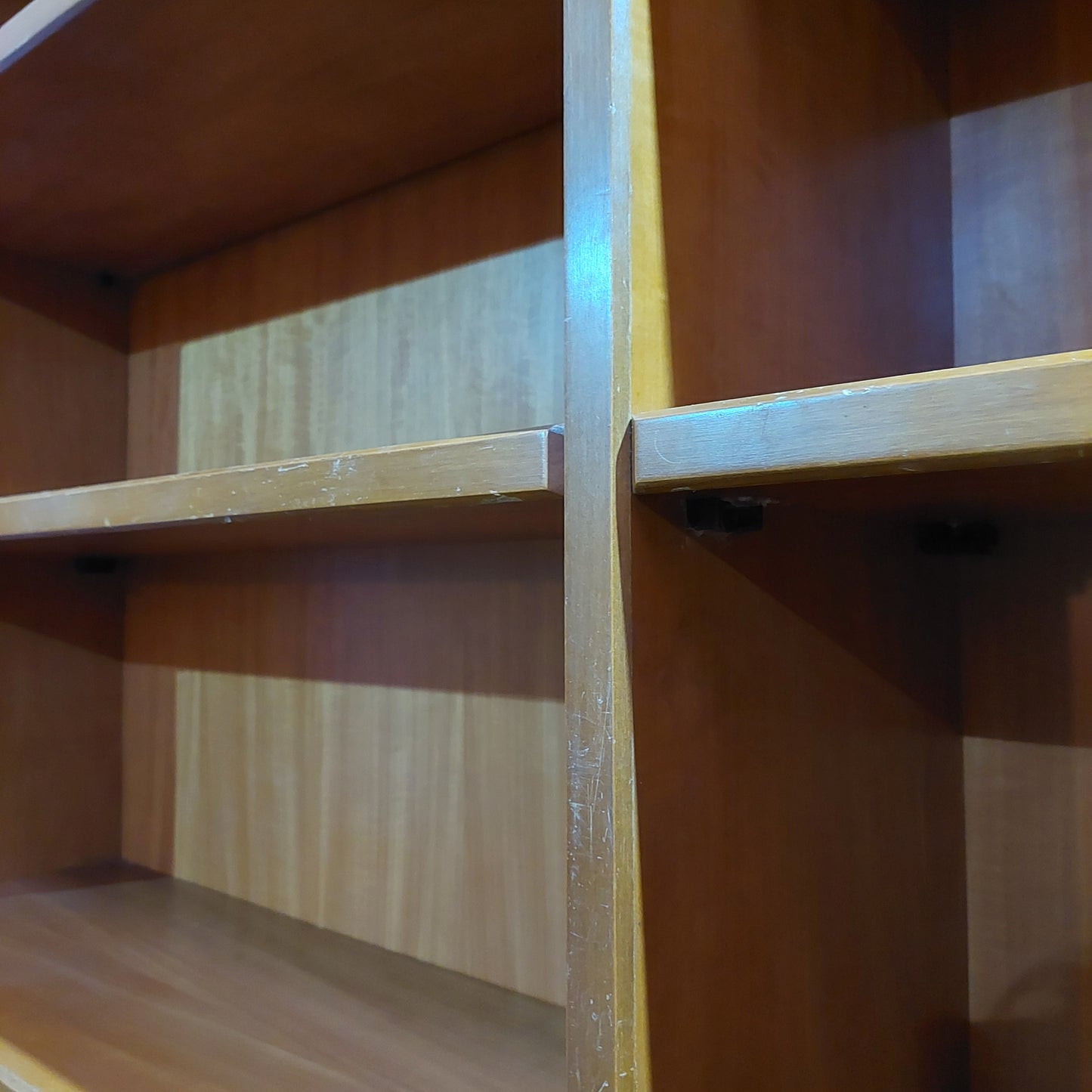 Libreria Legno Noce 5/r 2/s Cm193x33x288h