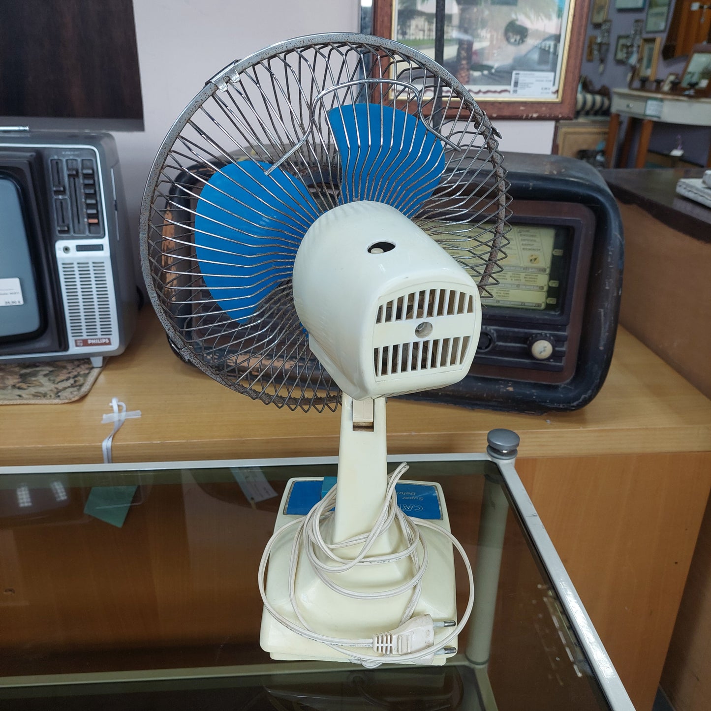 Ventilatore Da Tavolo Cat Super Deluxe Vintage