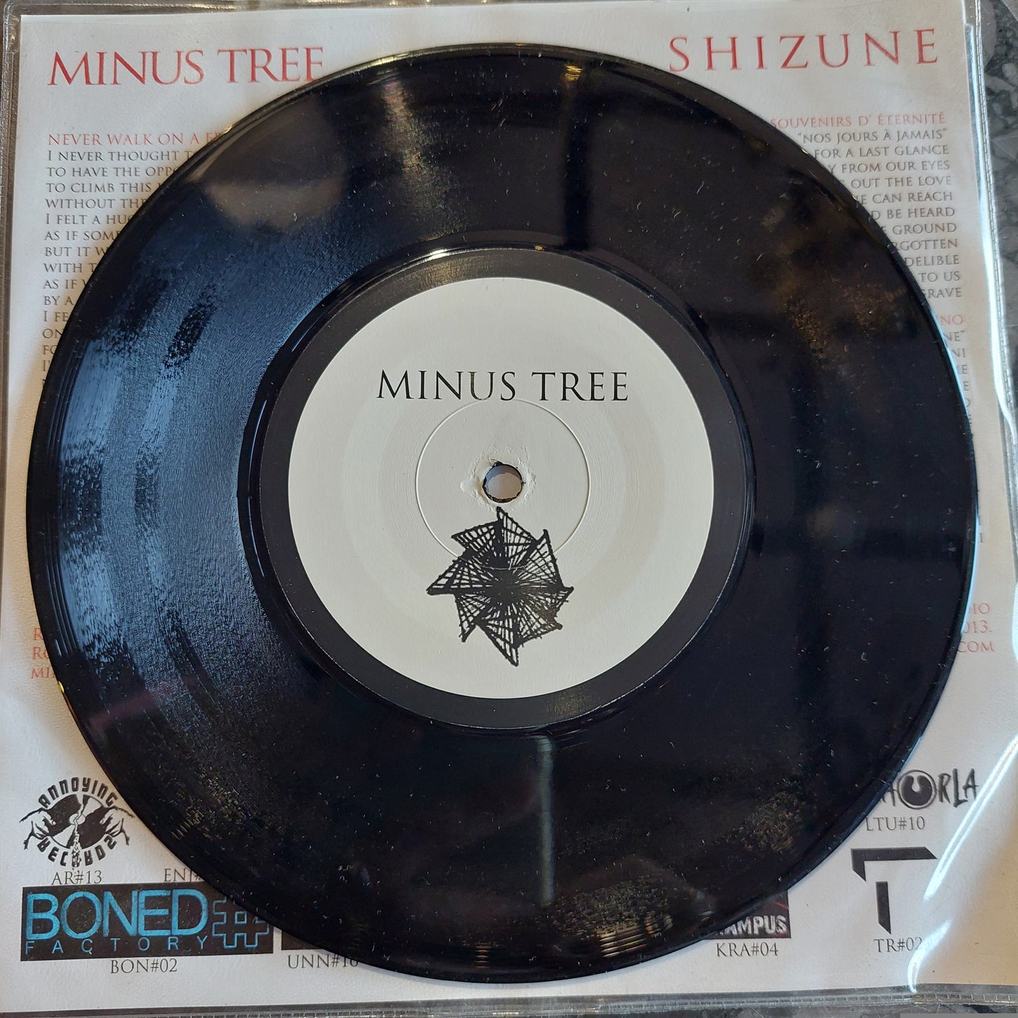 V/shizune - Minus Tree (45giri)