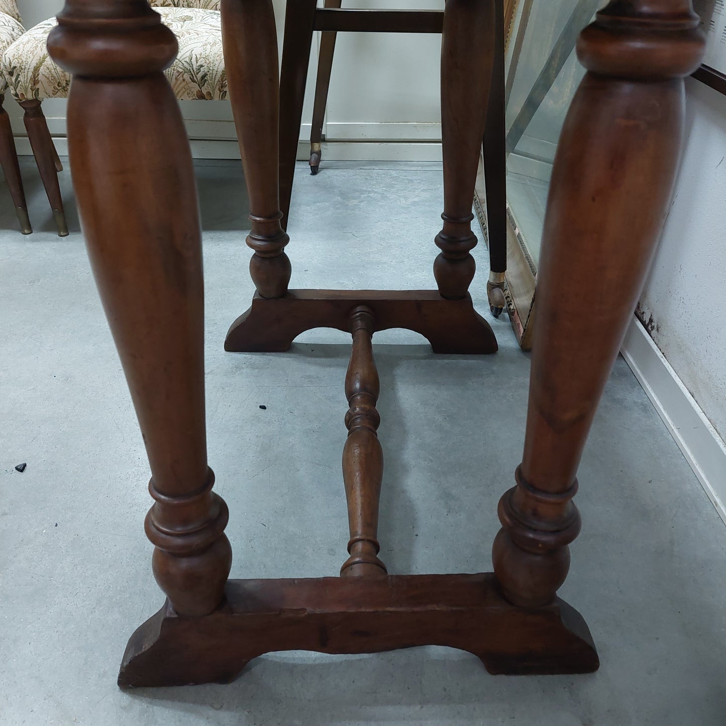 Tavolino Da Lavoro Legno Primi '900 1/c Cm71x50x73h