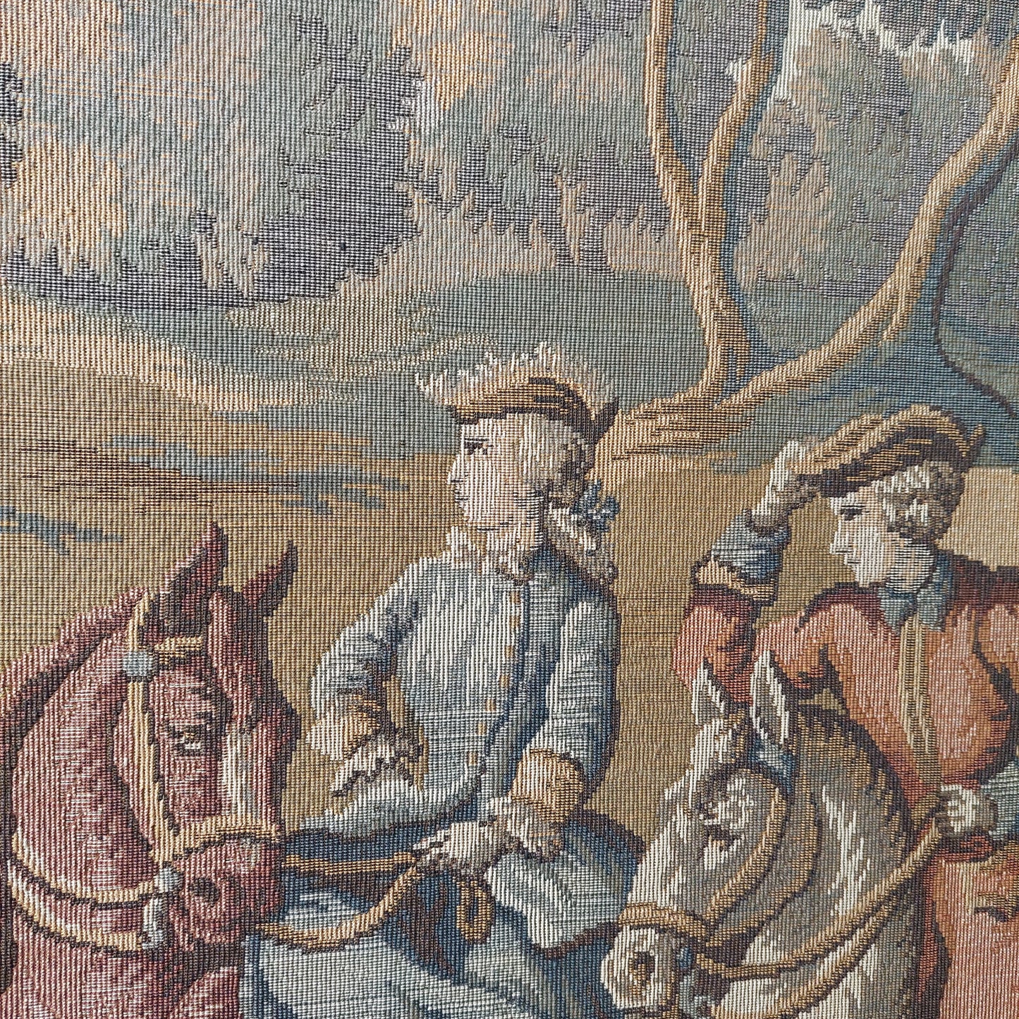 Quadro Arazzo Scena Di Caccia