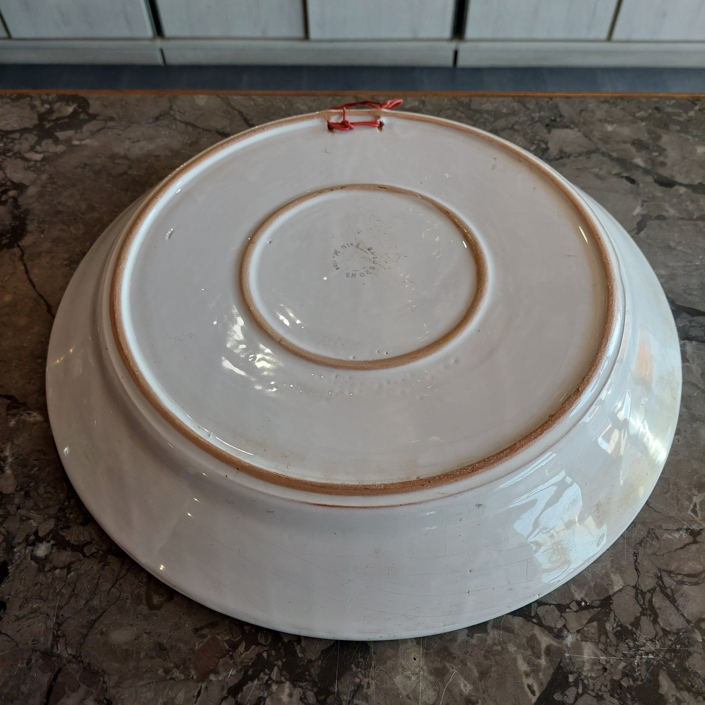 Piatto Da Parete Ceramica Siciliana Calderone