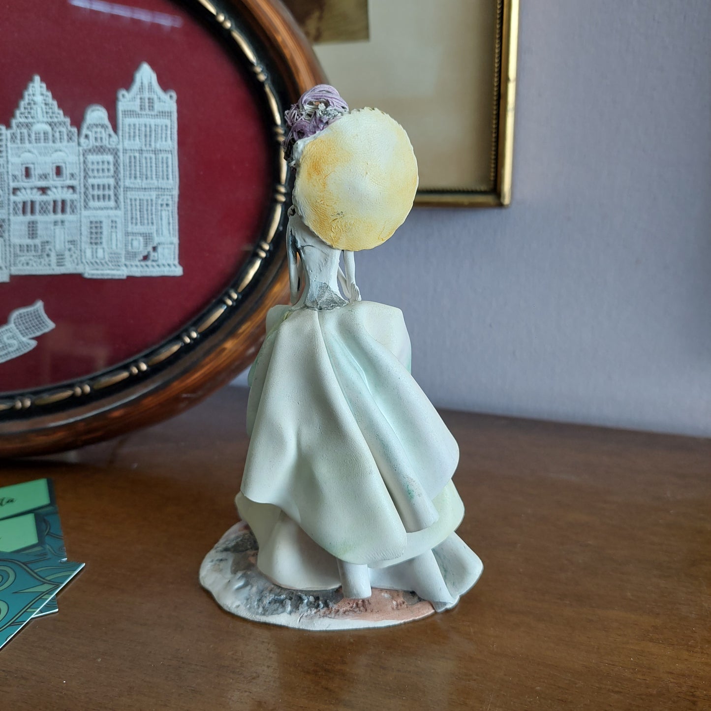 Statuina Donna Porcellana* Anni 50 B. Dusu