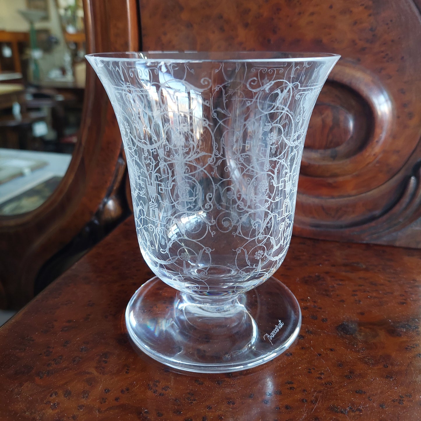 Vaso "michelangelo" Cristallo* Serigrafato Baccarat