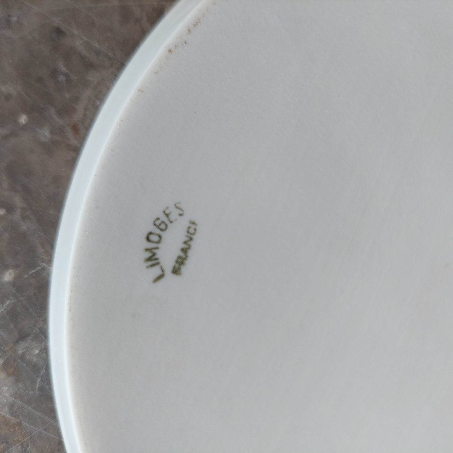 Piattino Porcellana Francese Limoges D13