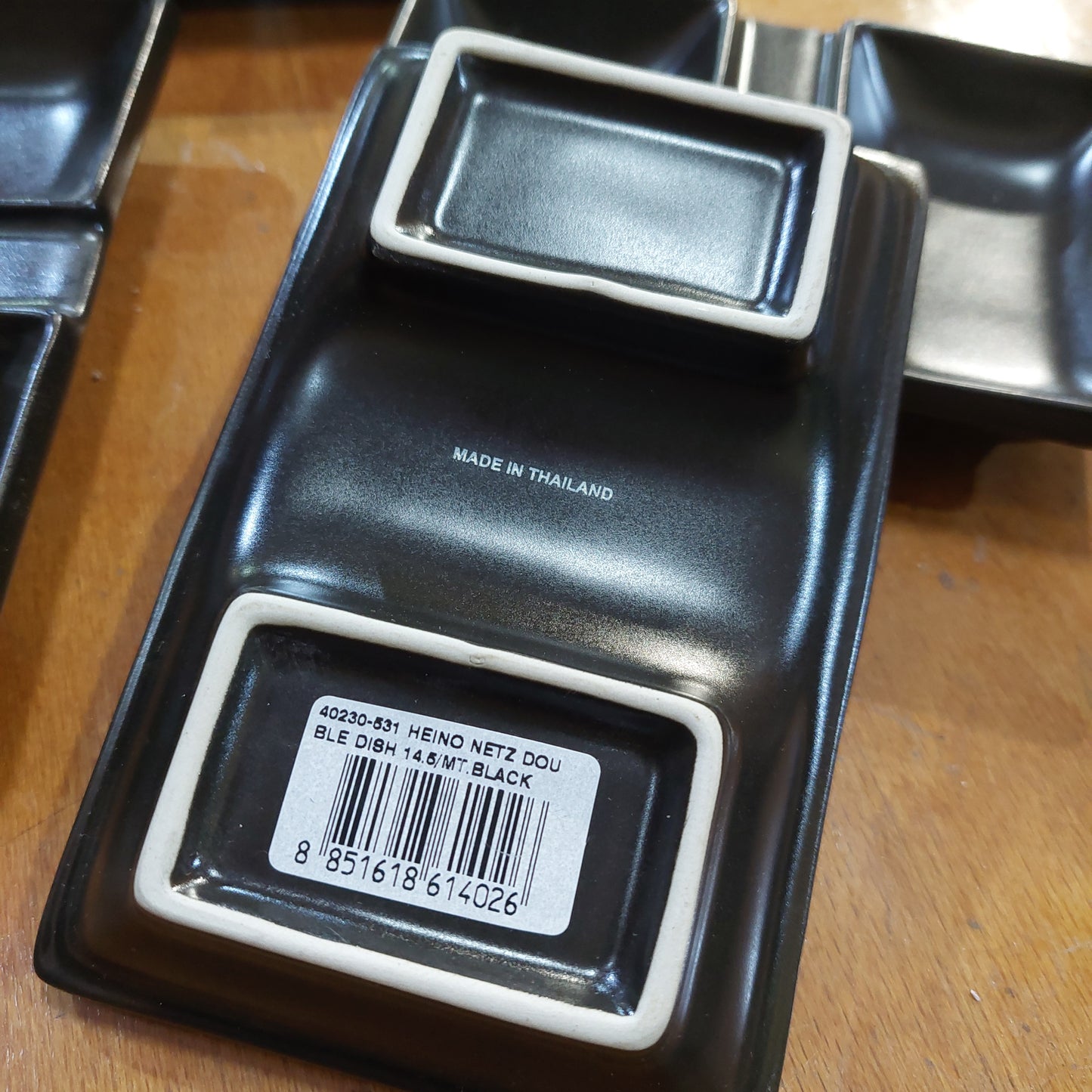 Set/4 Salsiere Poggiabacchette Ceramica Thai