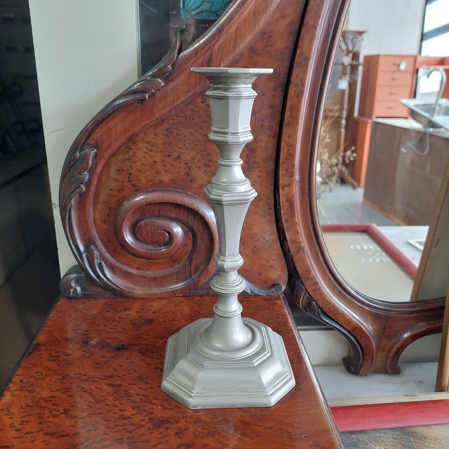 Candelabro Alpacca 1 Fuoco