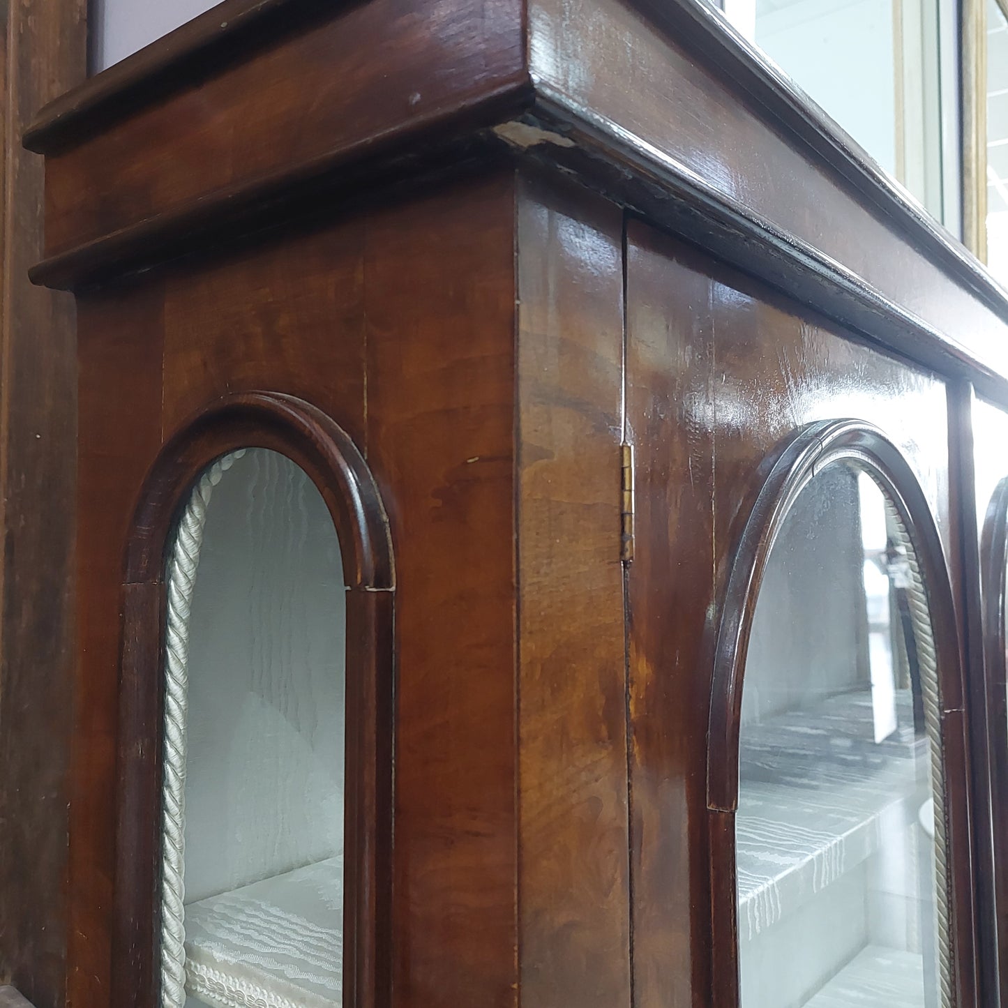 Vetrina St.inglese 2/ante Legno/vetro* '800
