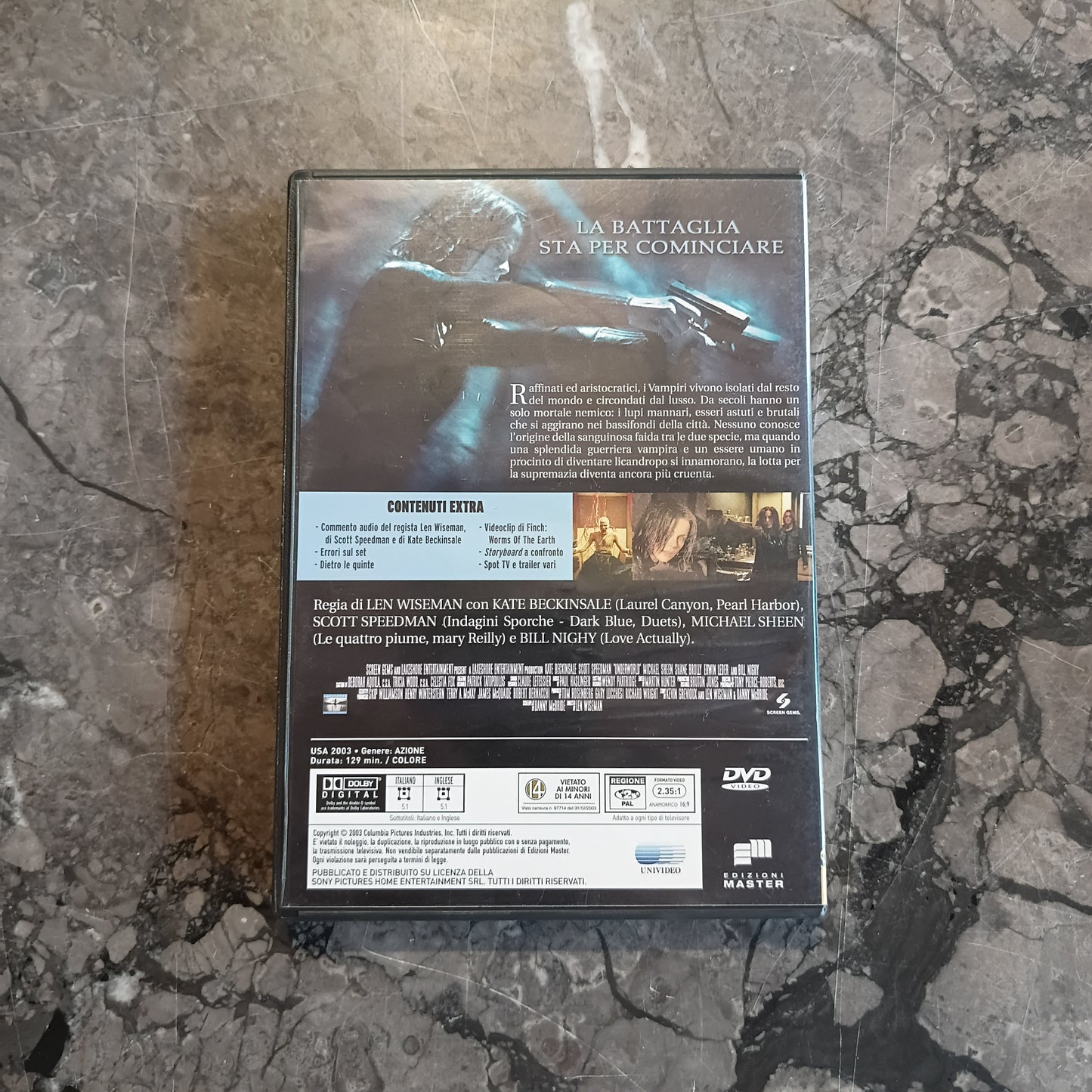 Dvd/underworld