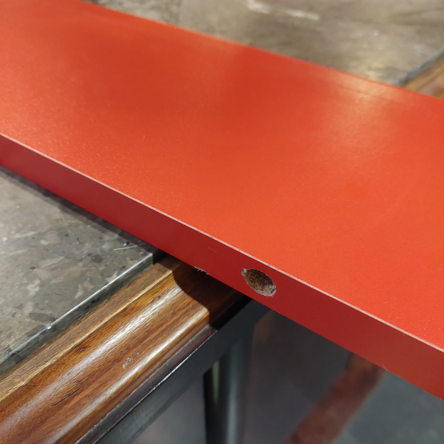Mensola Rossa Cm 60x15.5