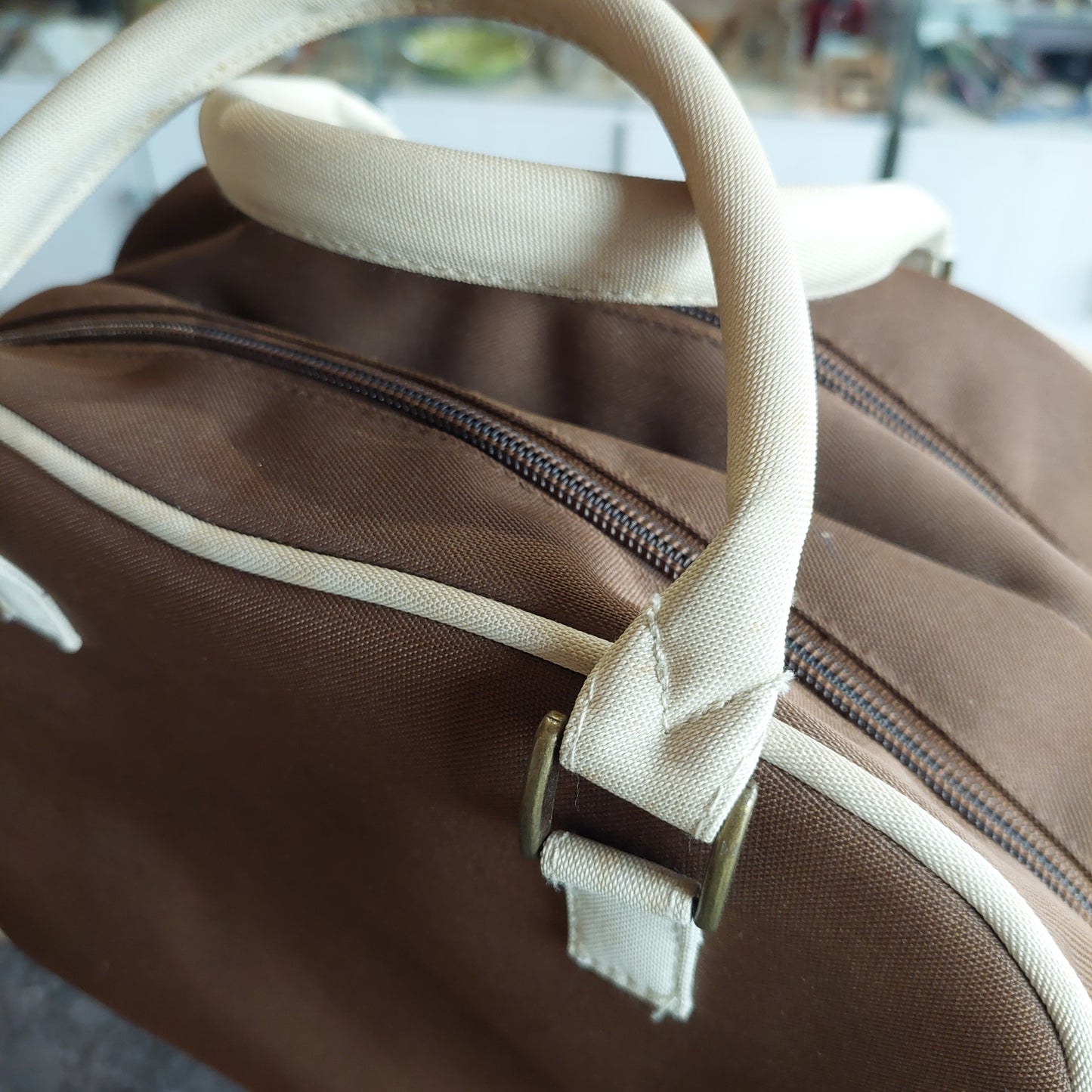Valigetta * Beauty Marrone Beige Lancaster