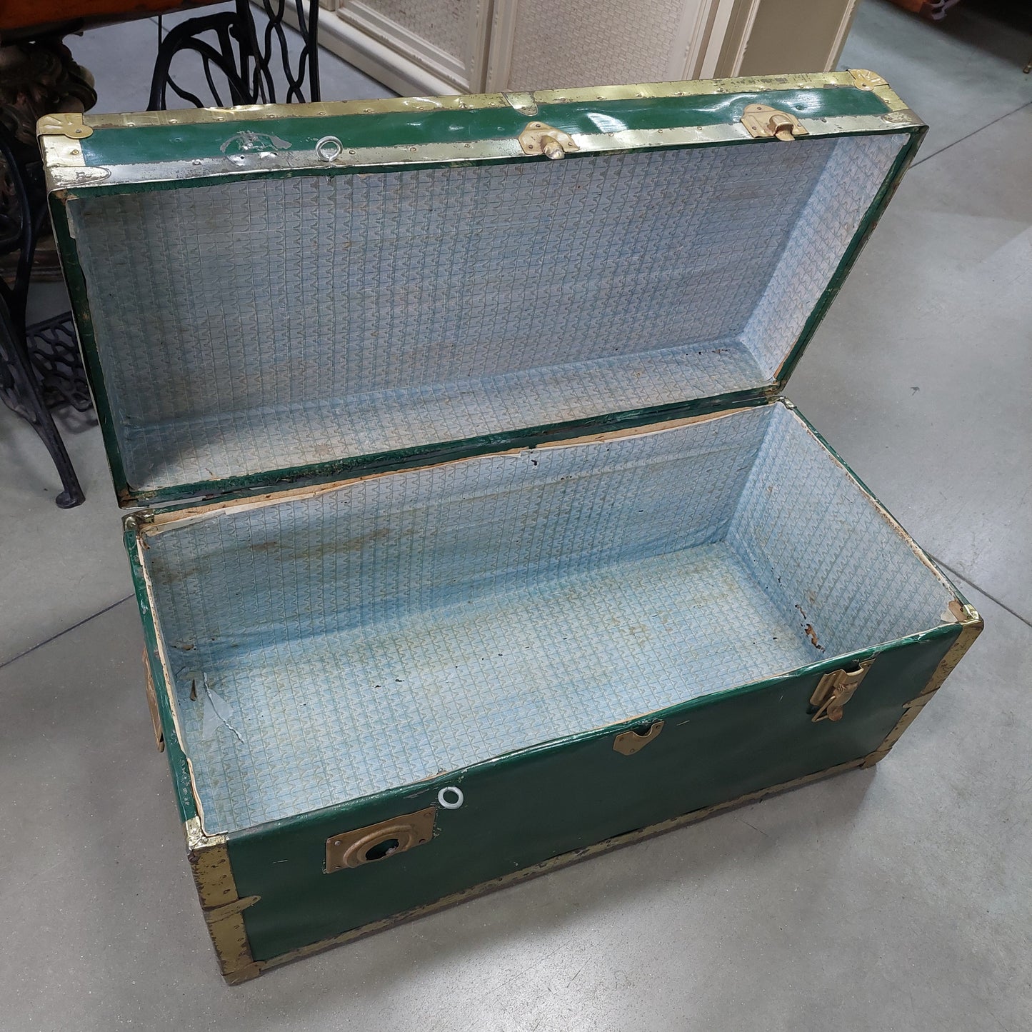 Baule Vintage Verde