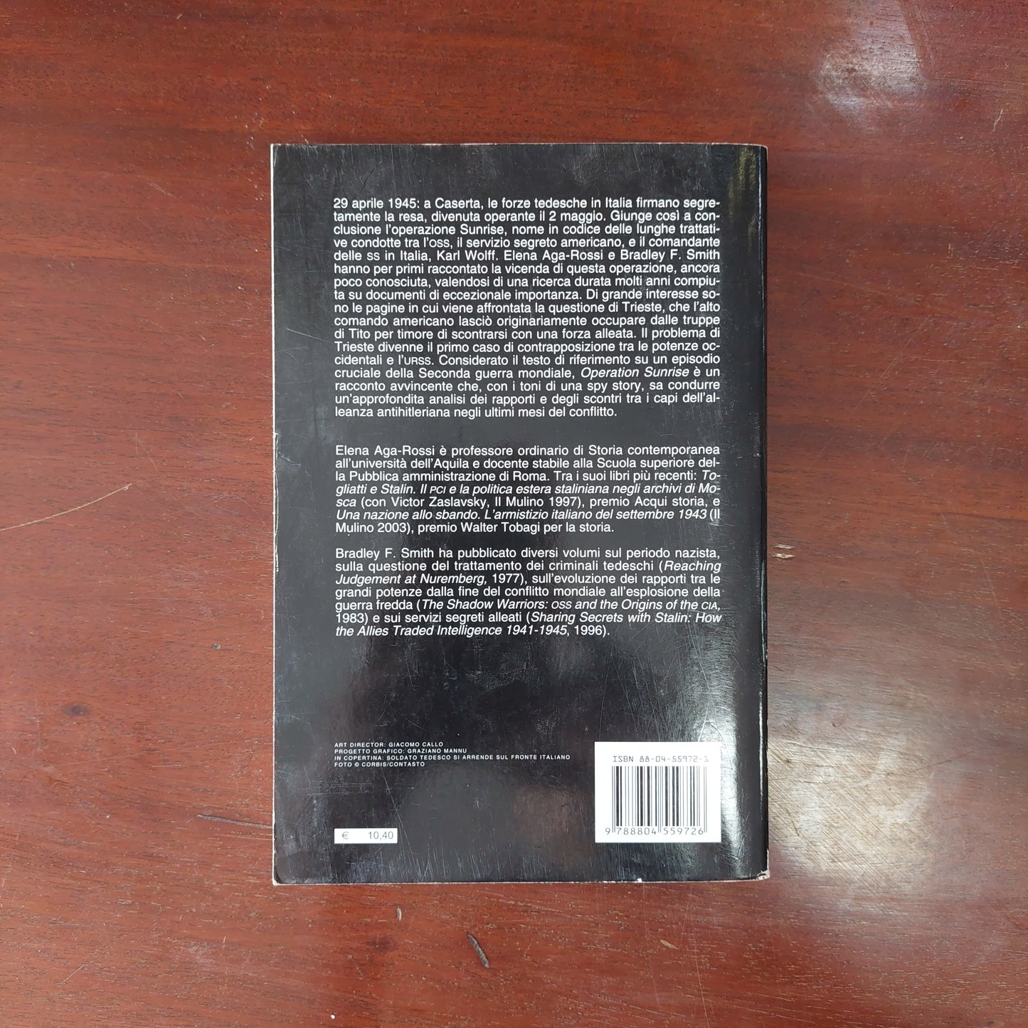 L/operation Sunrise - Elena Aga Rossi & Bradley F.smith
