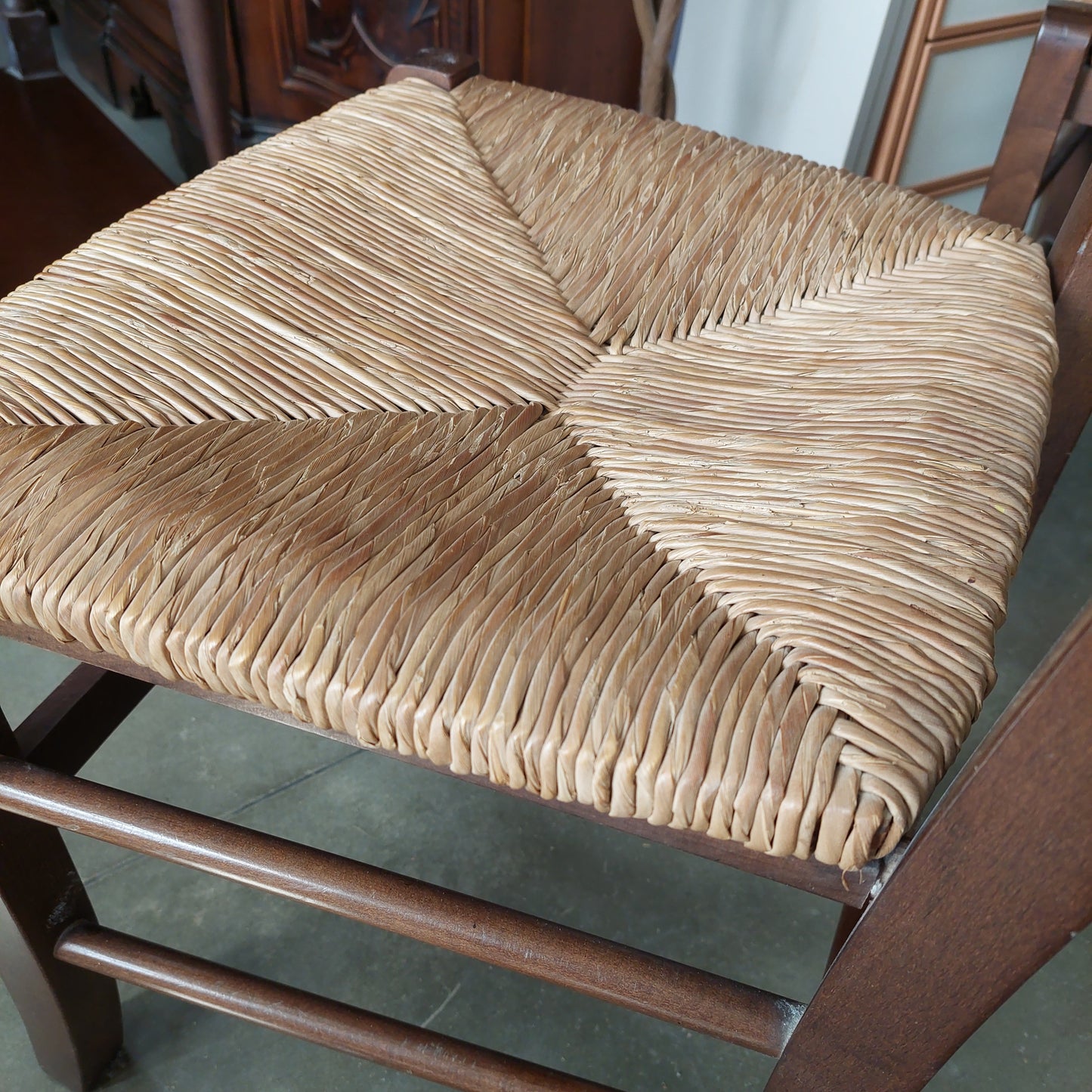 Set/4 Sedie Noce Seduta Paglia