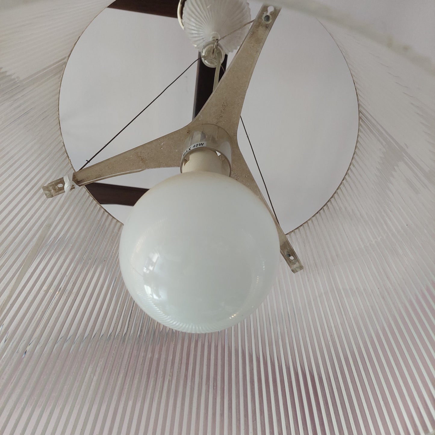 Lampadario A Sospensione Plexiglass "juhao" D37 1/l