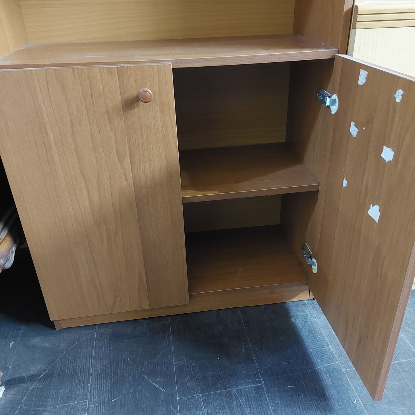 Scaffale Libreria Color Noce Cm70x32x176h