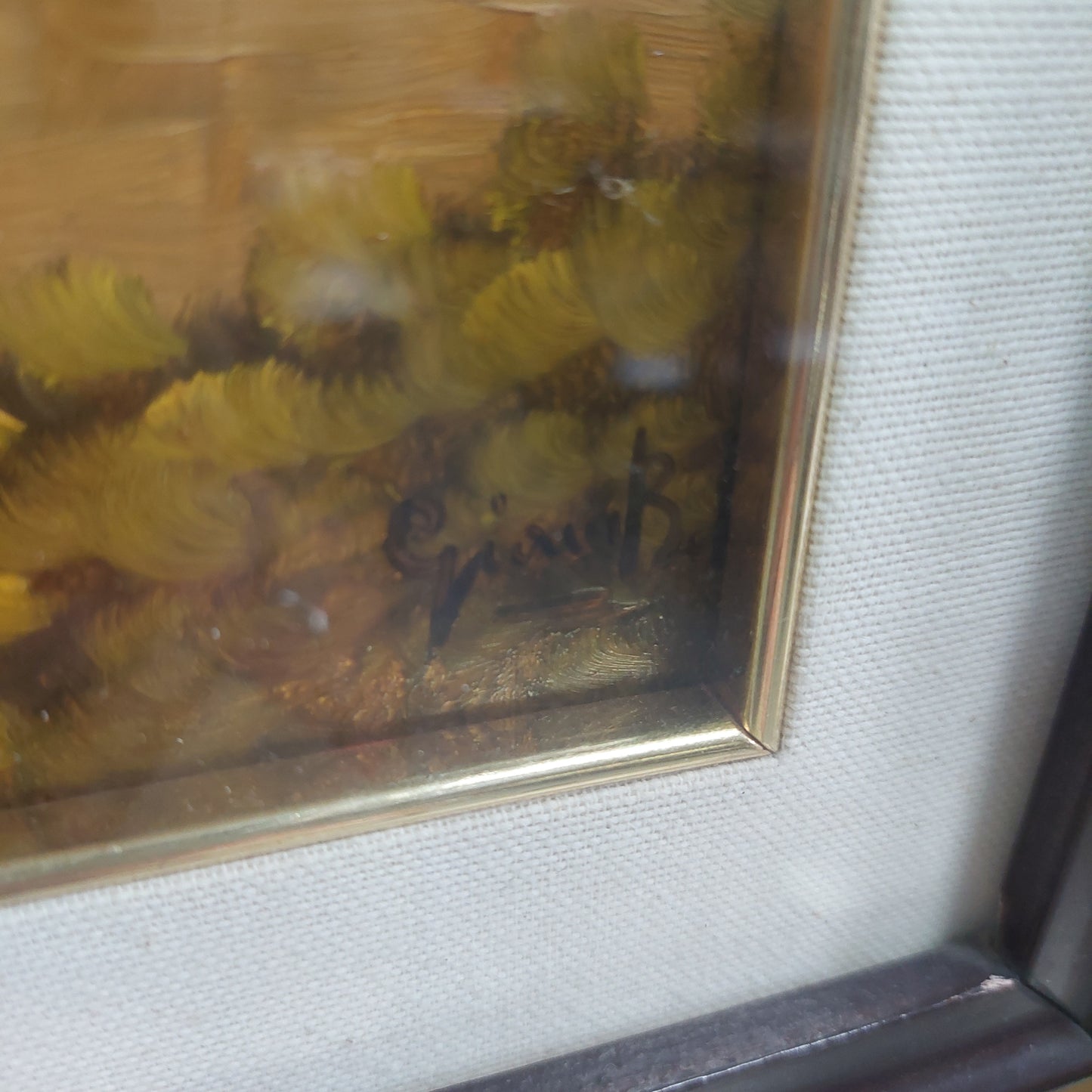 Quadro Donna Con Cagnolino Di Giambet