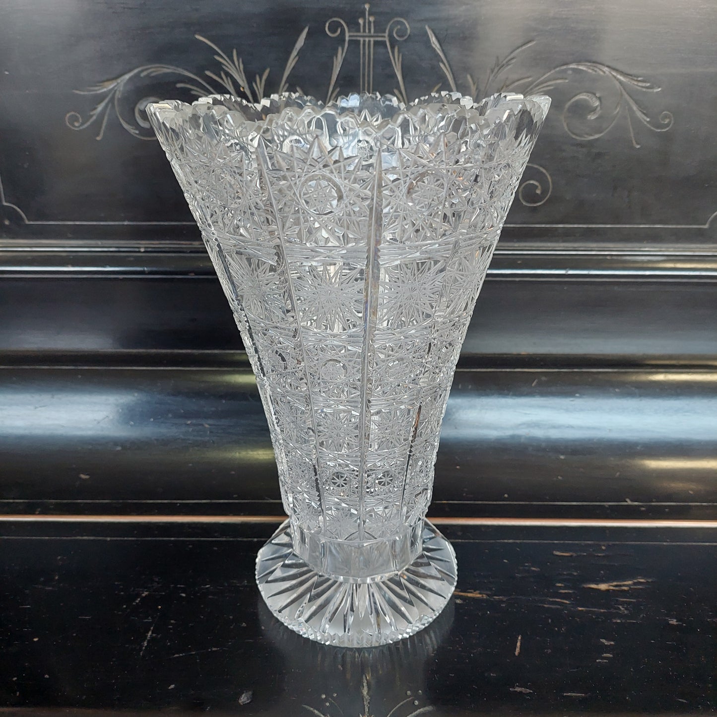 Vaso Cristallo* Molato Anni 50