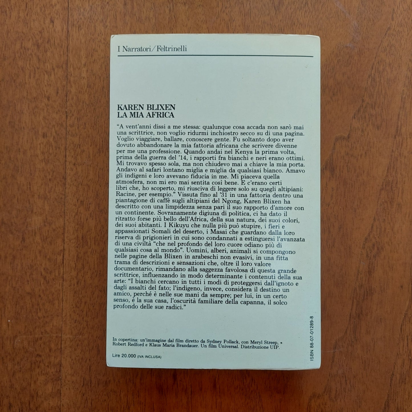L/ La Mia Africa - Karen Blixen