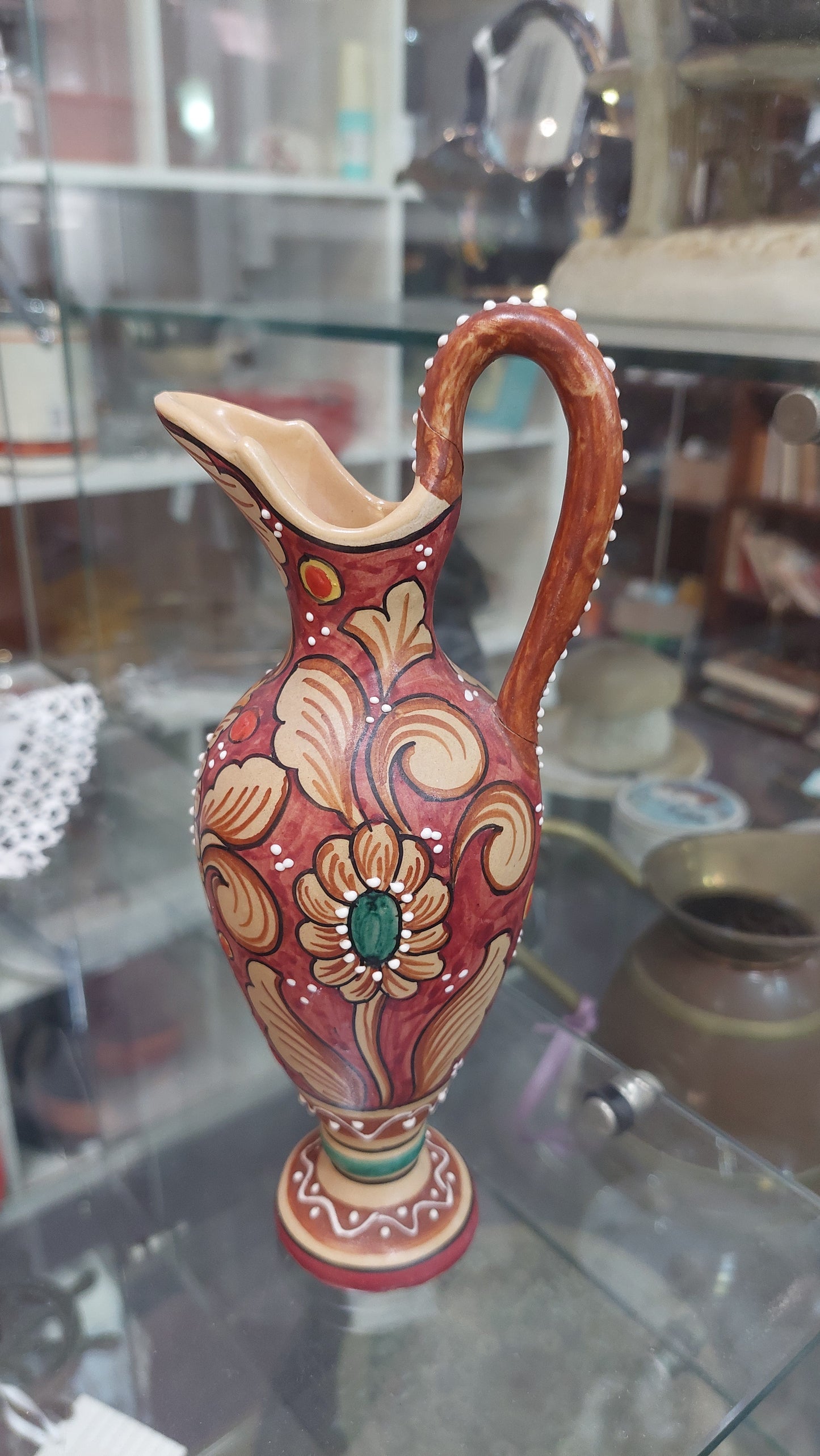 Anforetta Ceramica* Santucci Deruta H20