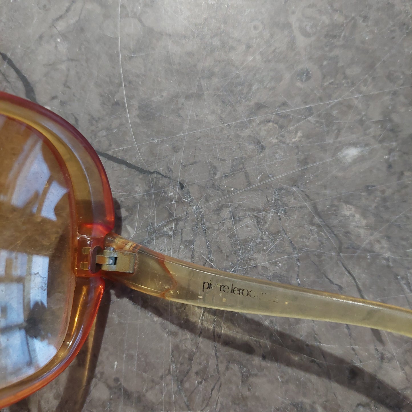 Occhiali Da Sole Miele Pierre Leroc Paris Vintage