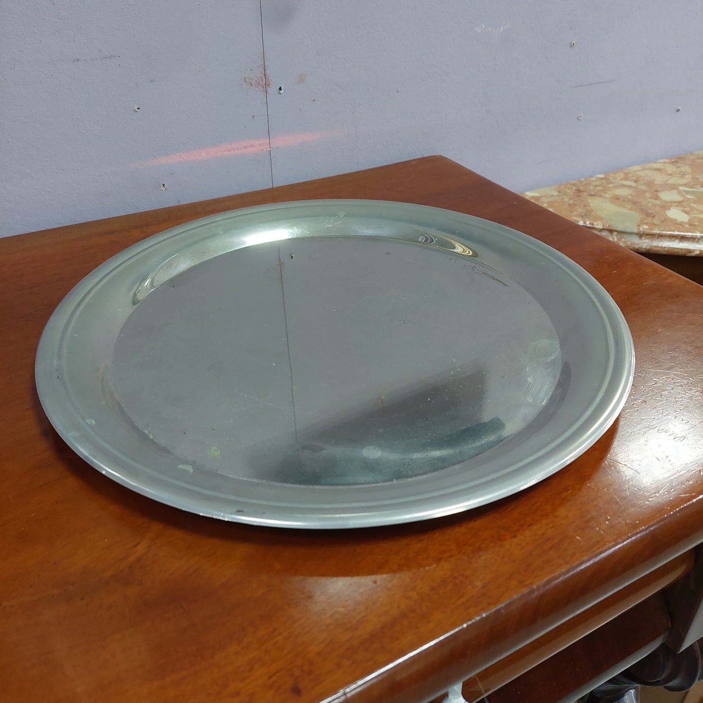 Vassoio Tondo Silver*