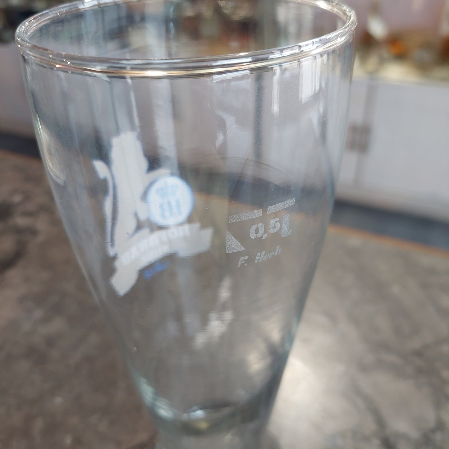 Bicchiere Birra Hofbrau Weisse
