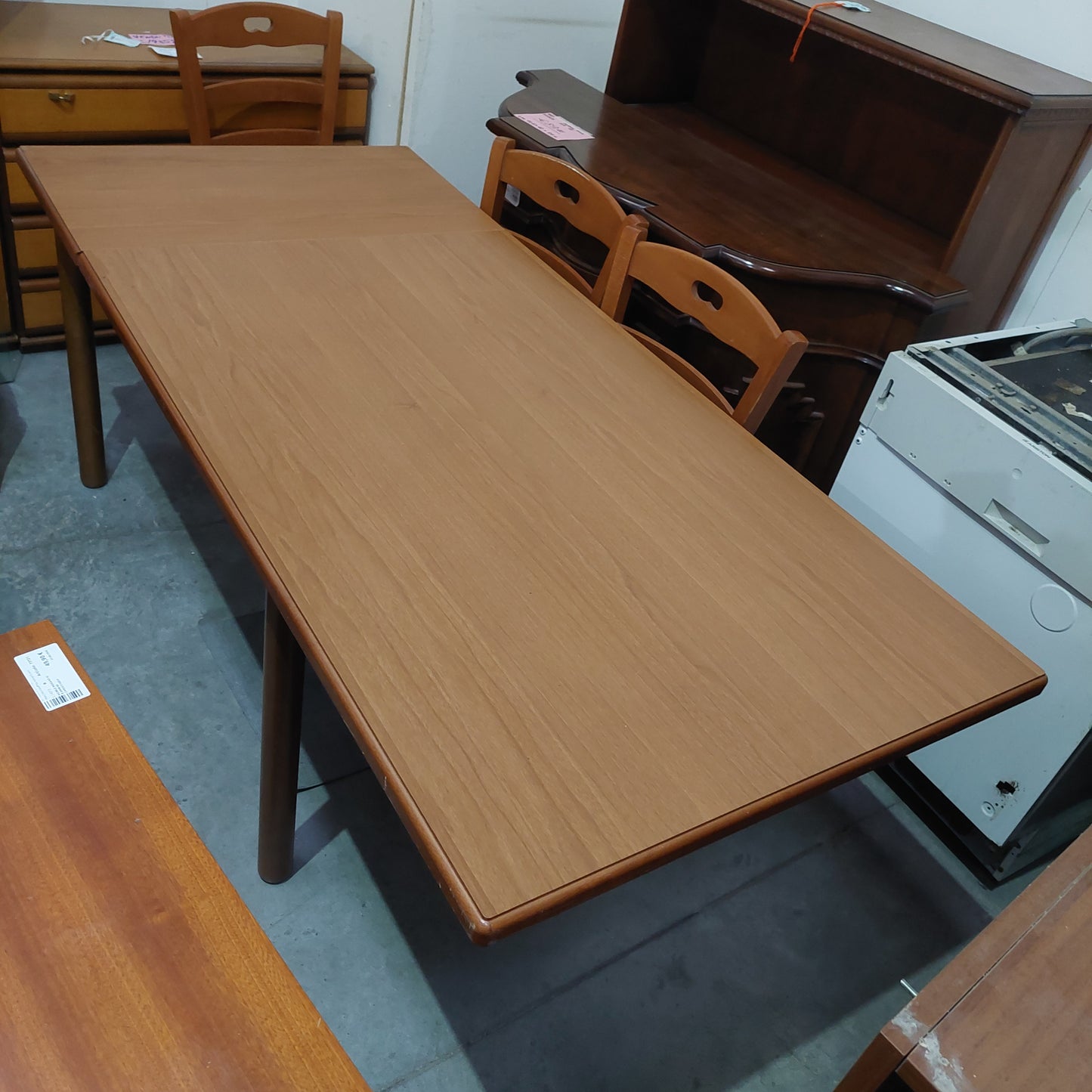 Set/tavolo Ciliegio All. + 4 Sedie Cm135x45x80h