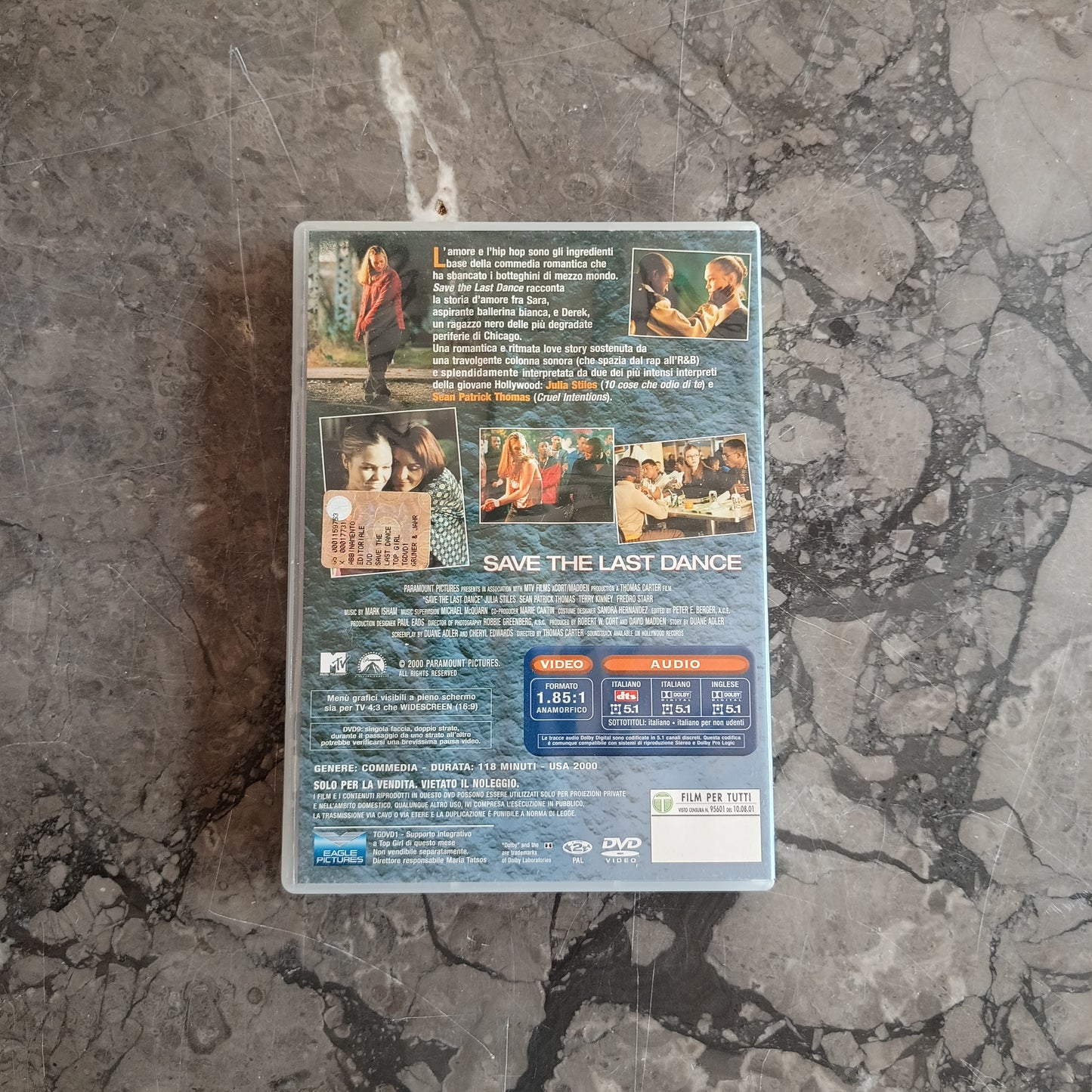 Dvd/save The Last Dance