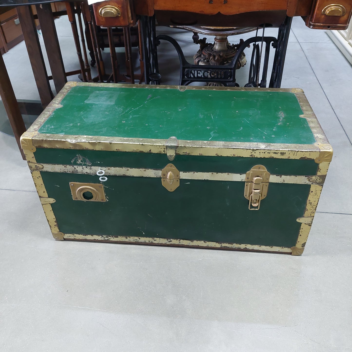 Baule Vintage Verde