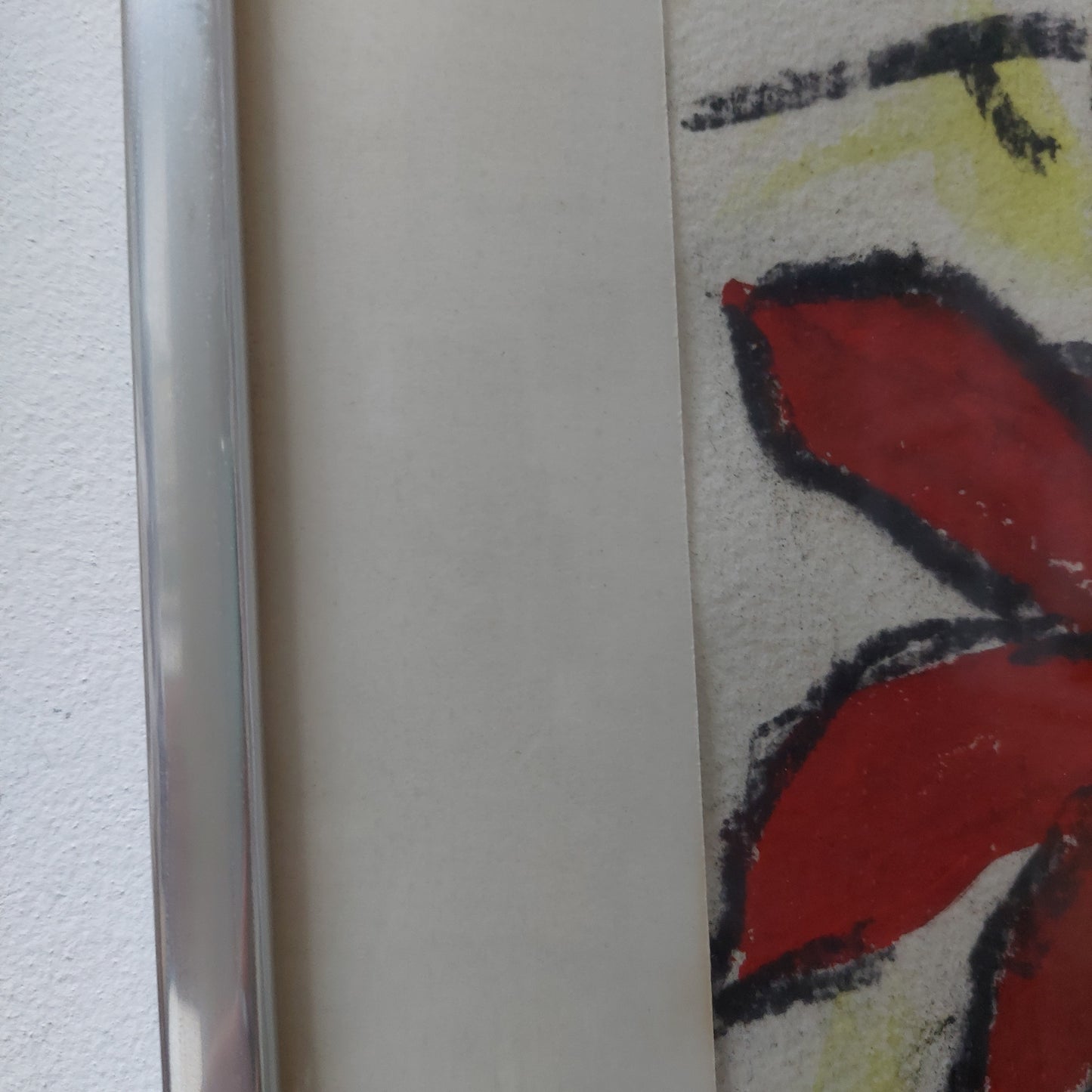 Q/vaso Con Fiori Di G. Abate Cm47x65,5