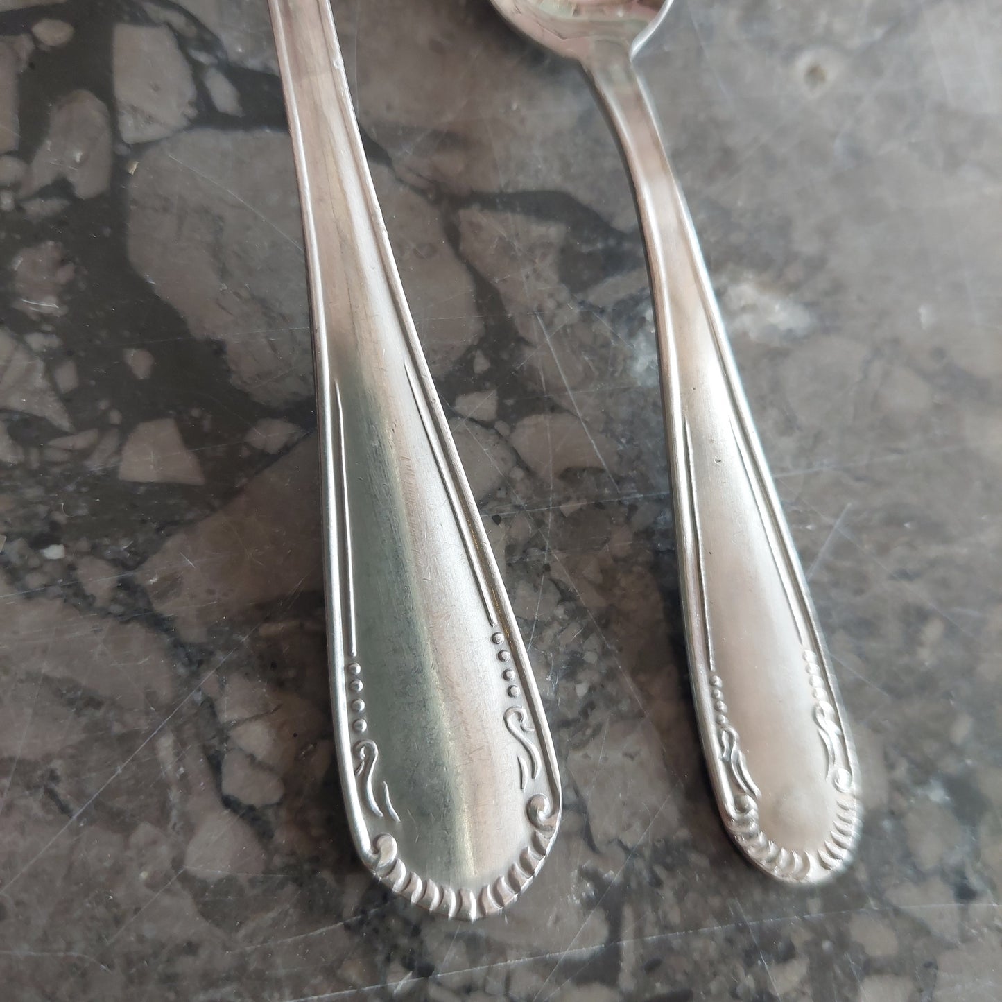 Set/12 Cucchiaini Da Dolce+8 Caffè Vintage