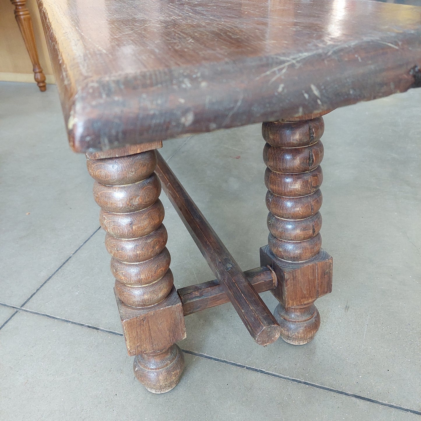 Panchetta Legno St. Spagnolo Cm120x27x79h