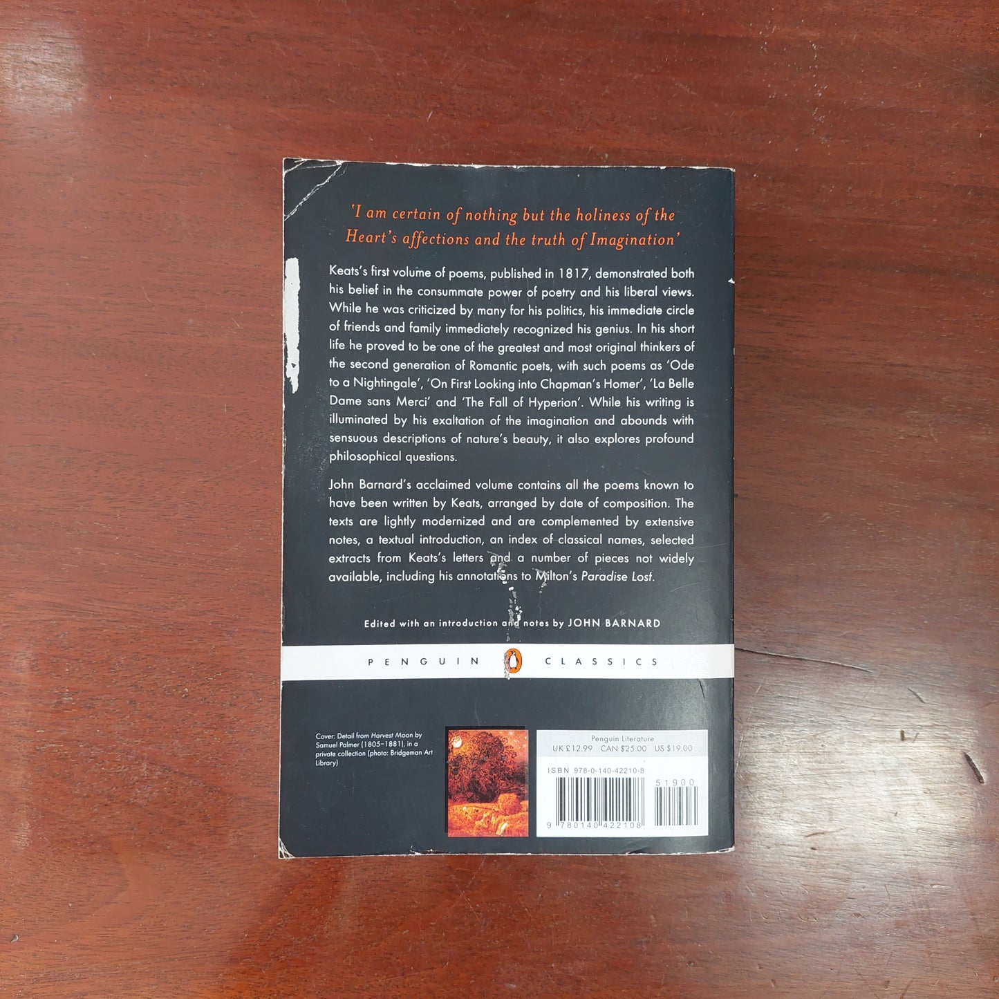 The Complete Poems - John Keats Lingua Inglese
