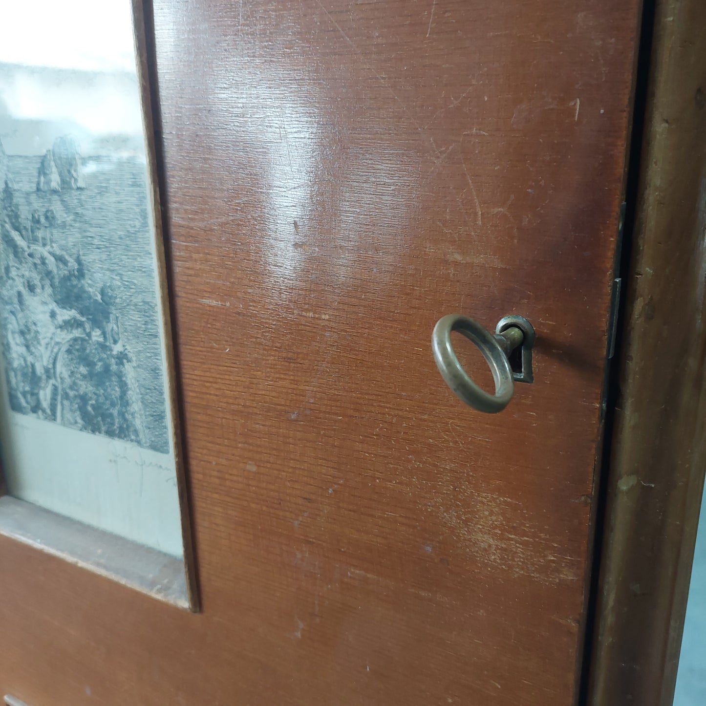 Armadietto Anni 50 Con Litografie