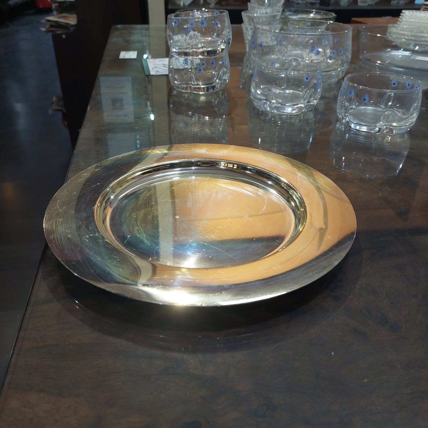 Vassoio Tondo Silverplated* D26