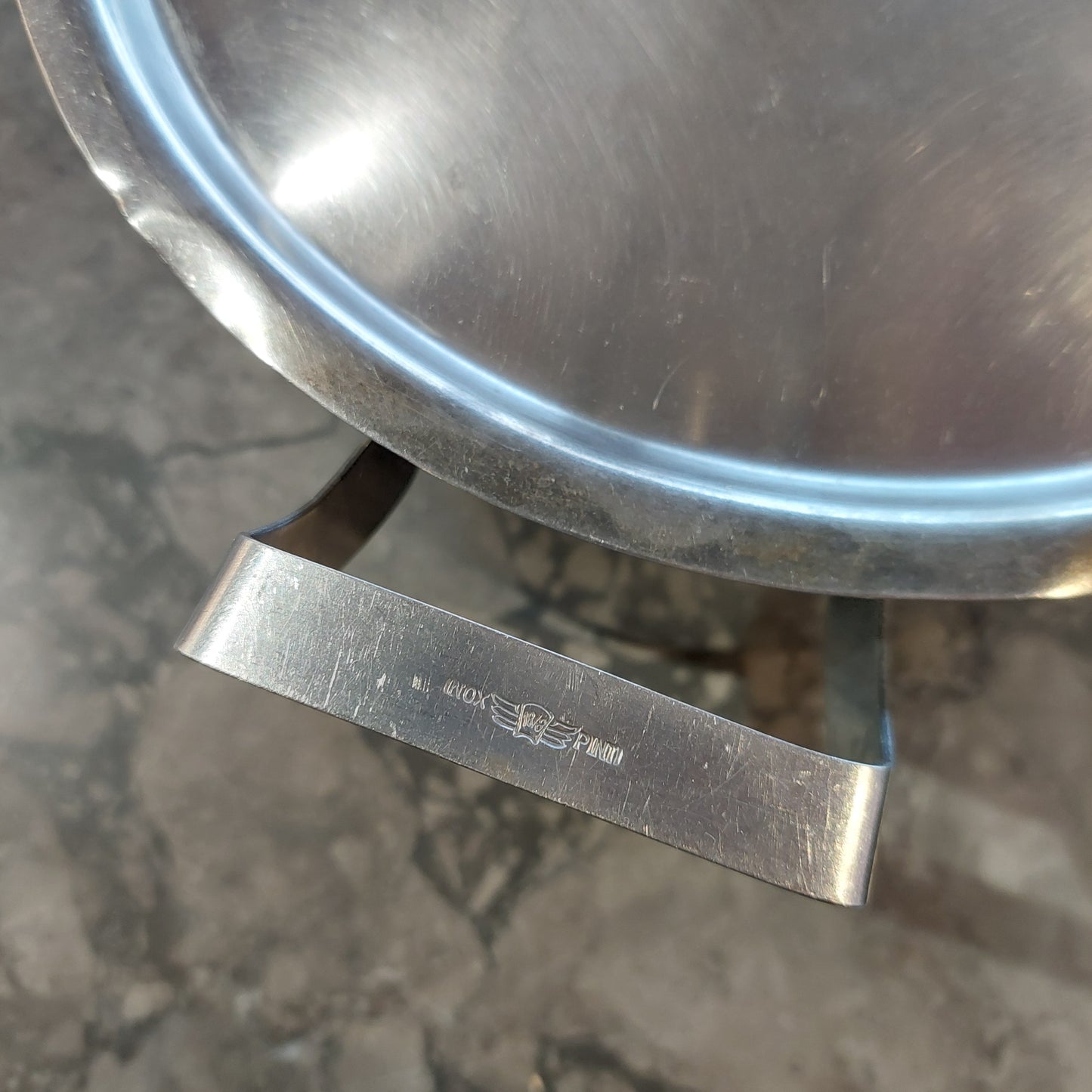 Pentola Acciaio Inox 18/8 C/coperchio D.23x12h