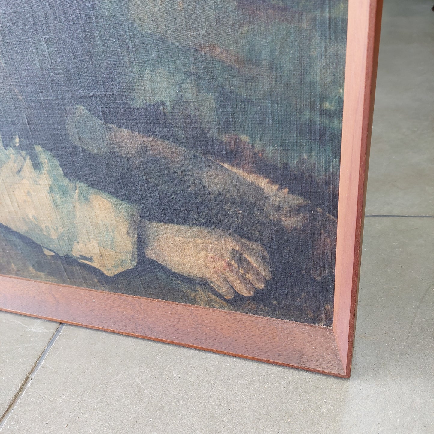 Quadro Stampa Le Gilet Rouge - Cézanne