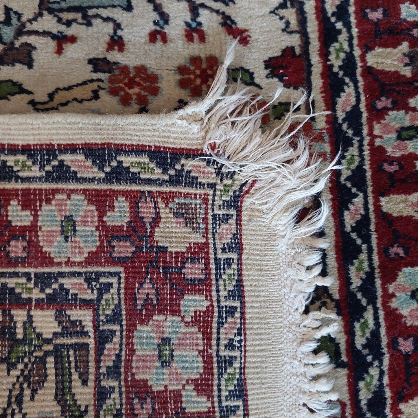 Coppia Tappeti Scendiletto Persiani Isfahan