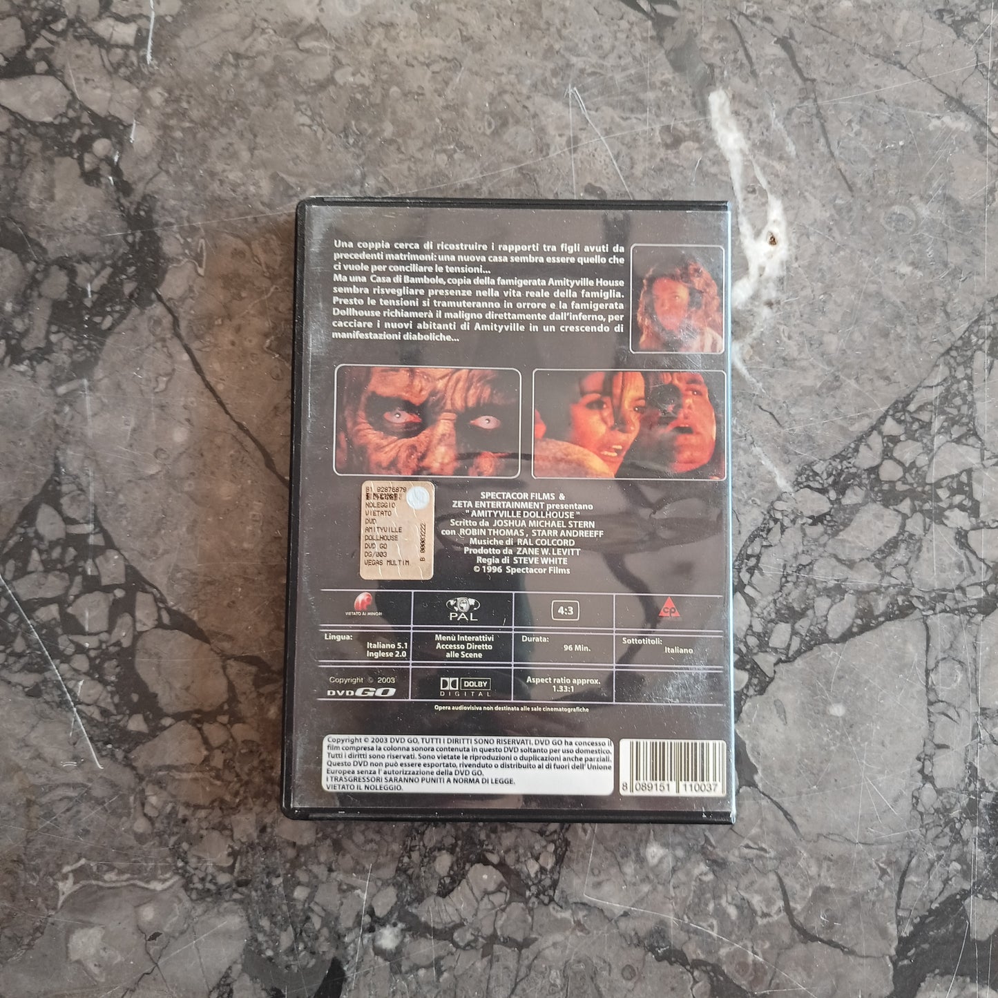 Dvd/amityville