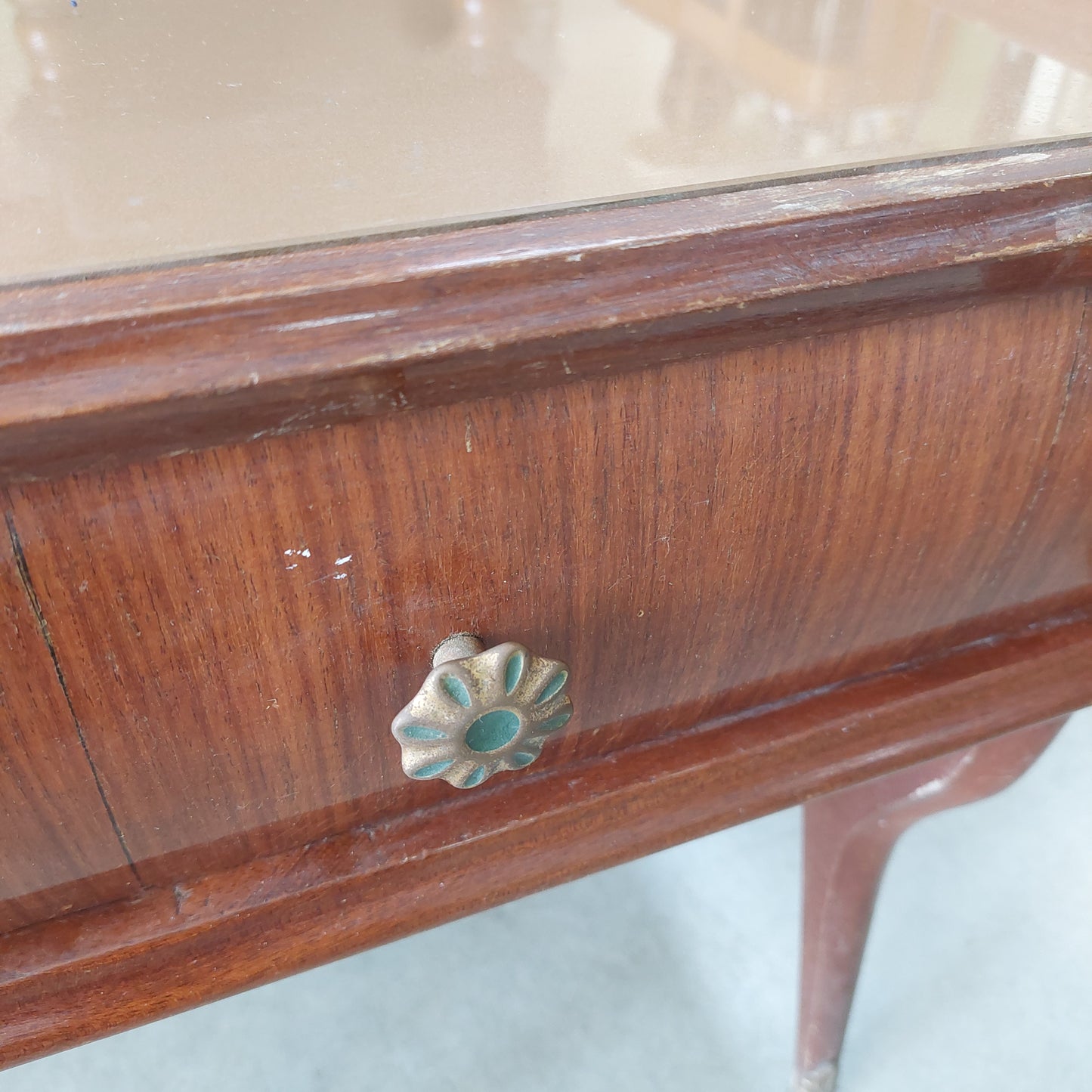 Coppia Comodini Legno Anni 50