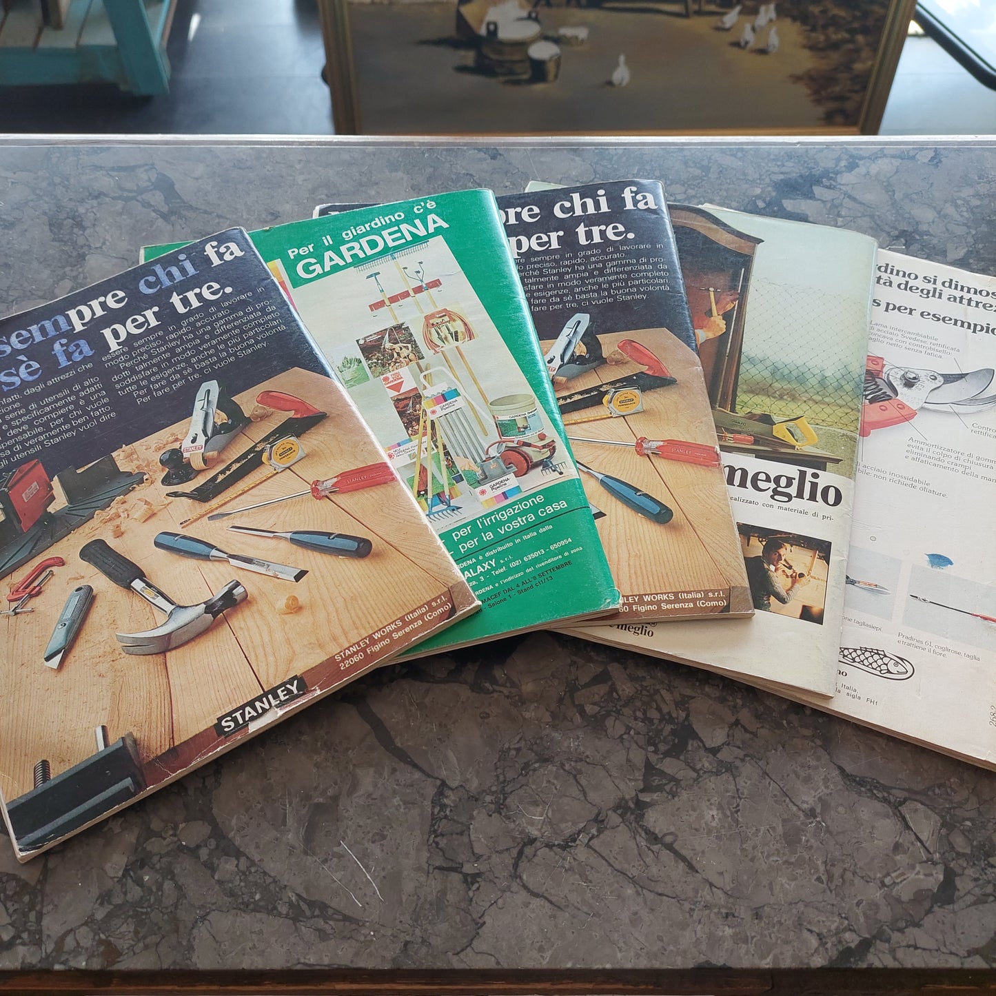 Set/5 Riviste "fai Da Te" Anni 70